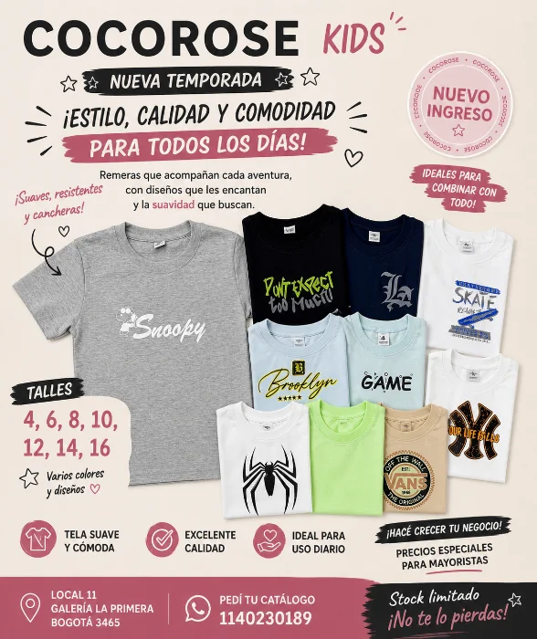 Remeras de Nene