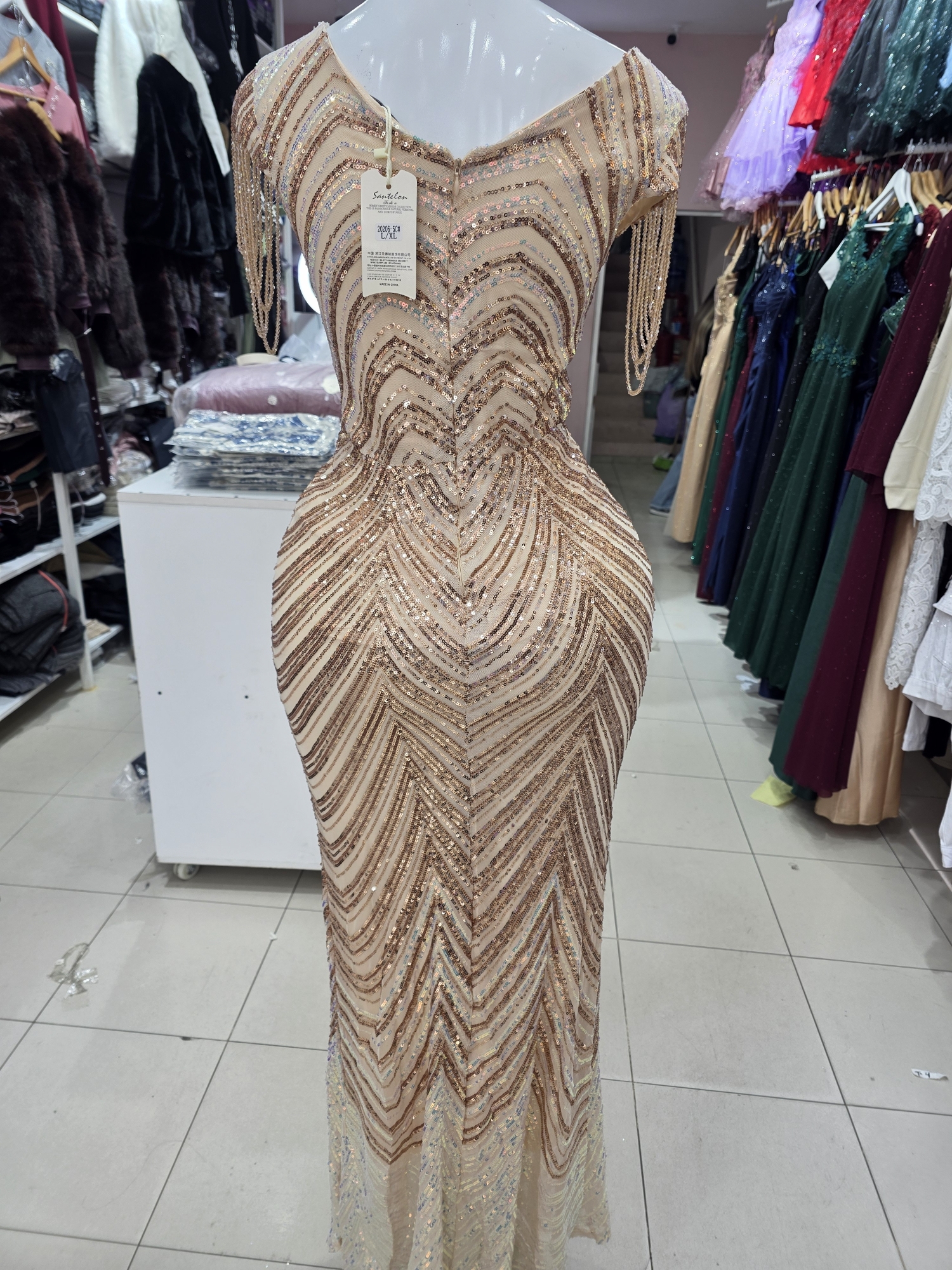 Vestido de Lentejuelas - Imagen 4