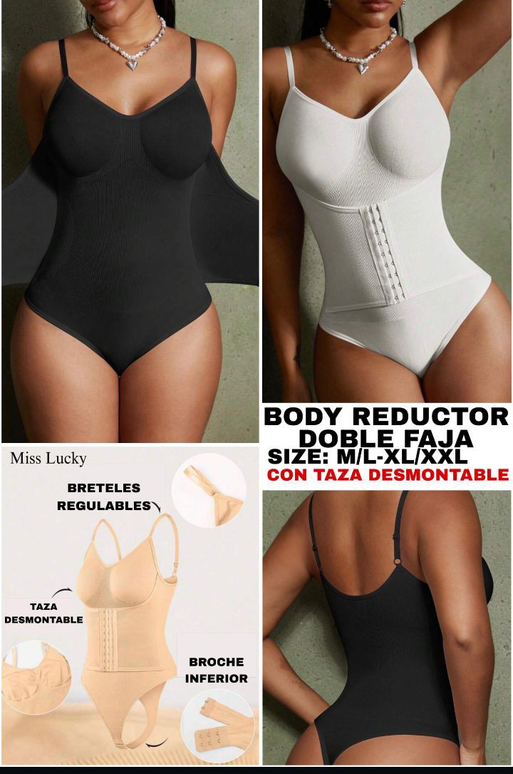 Body Faja Reductores con Doble Faja - Imagen 2