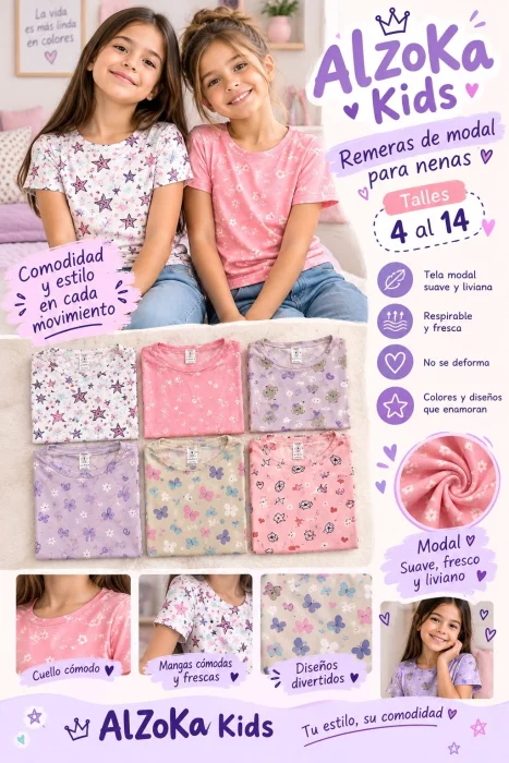 Remeras Modal Sof
