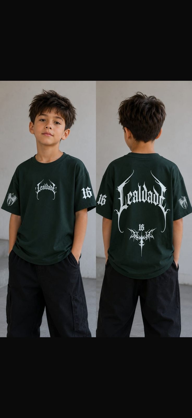 Remera Oversize Doble Estampa - Imagen 3