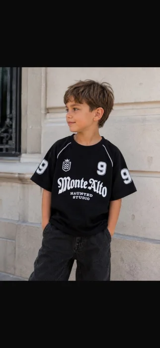 Remera Oversize con Linea