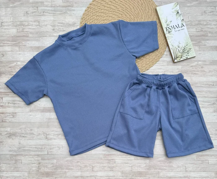 Conjunto Oversize Wafle Nene