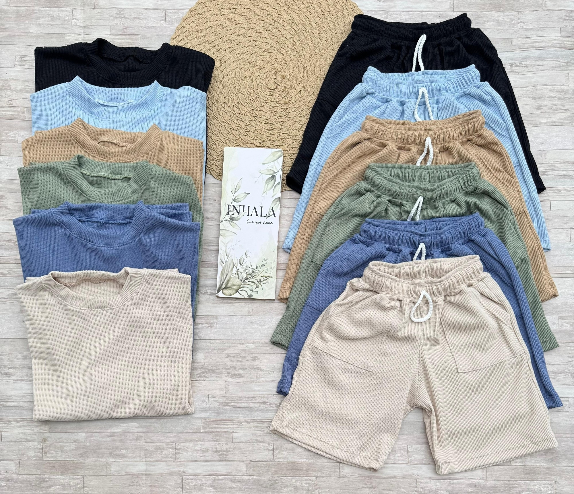 Conjunto Oversize Wafle Nene - Imagen 2