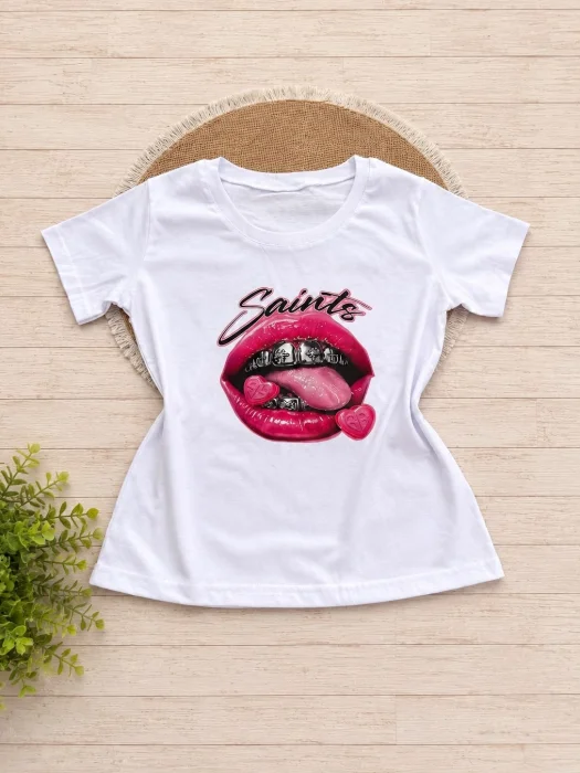 Remera Dama Algodón Peinado