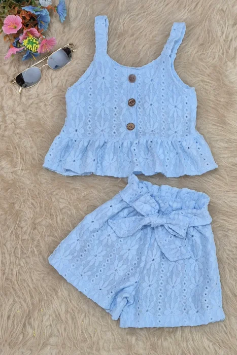 Conjunto Ariana  Hawai Broderi