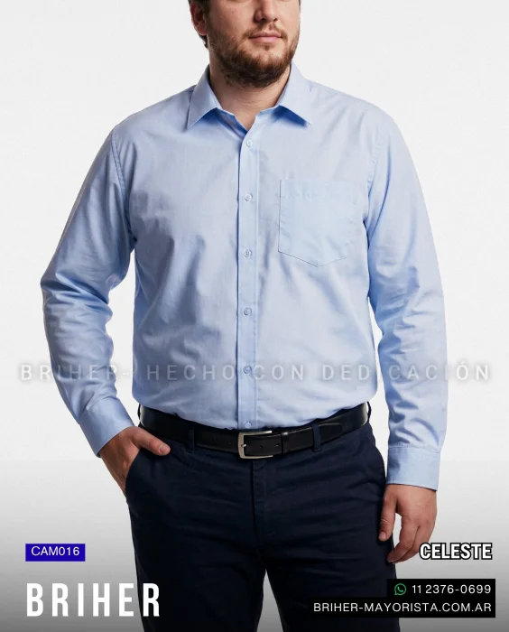 Camisa de Vestir Talles Especiales