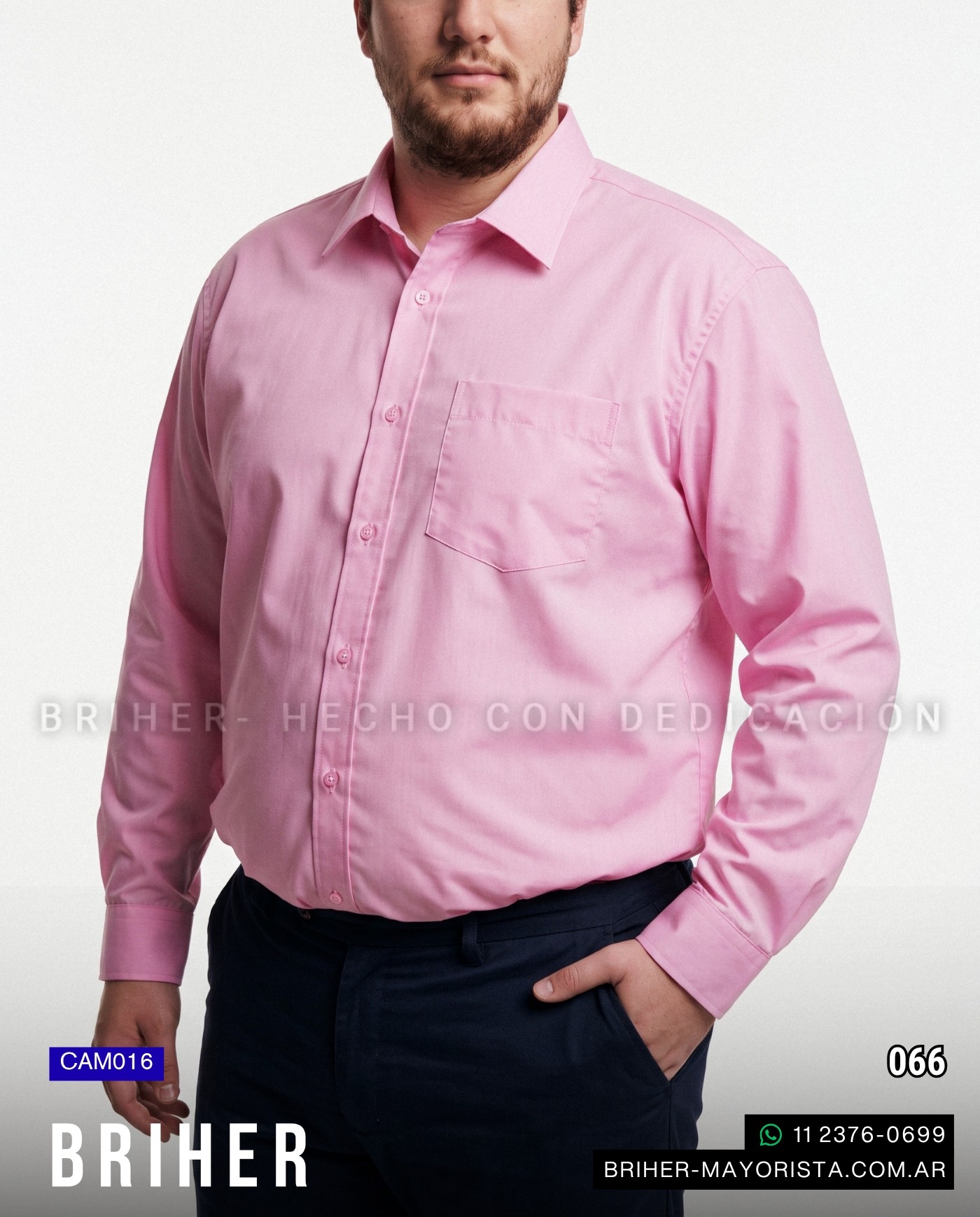 Camisa de Vestir Talles Especiales - Imagen 5