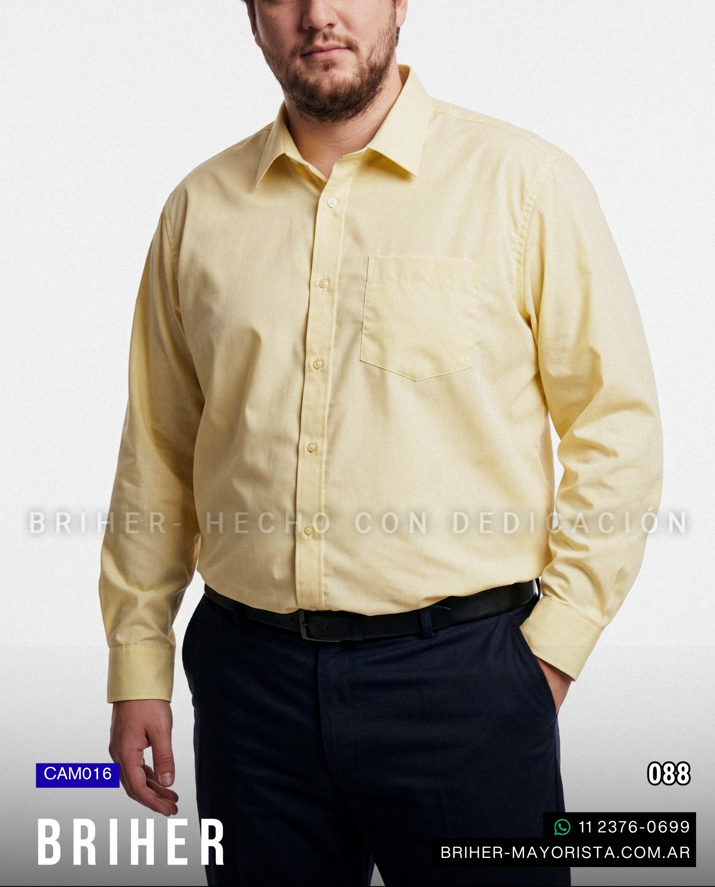 Camisa de Vestir Talles Especiales - Imagen 6