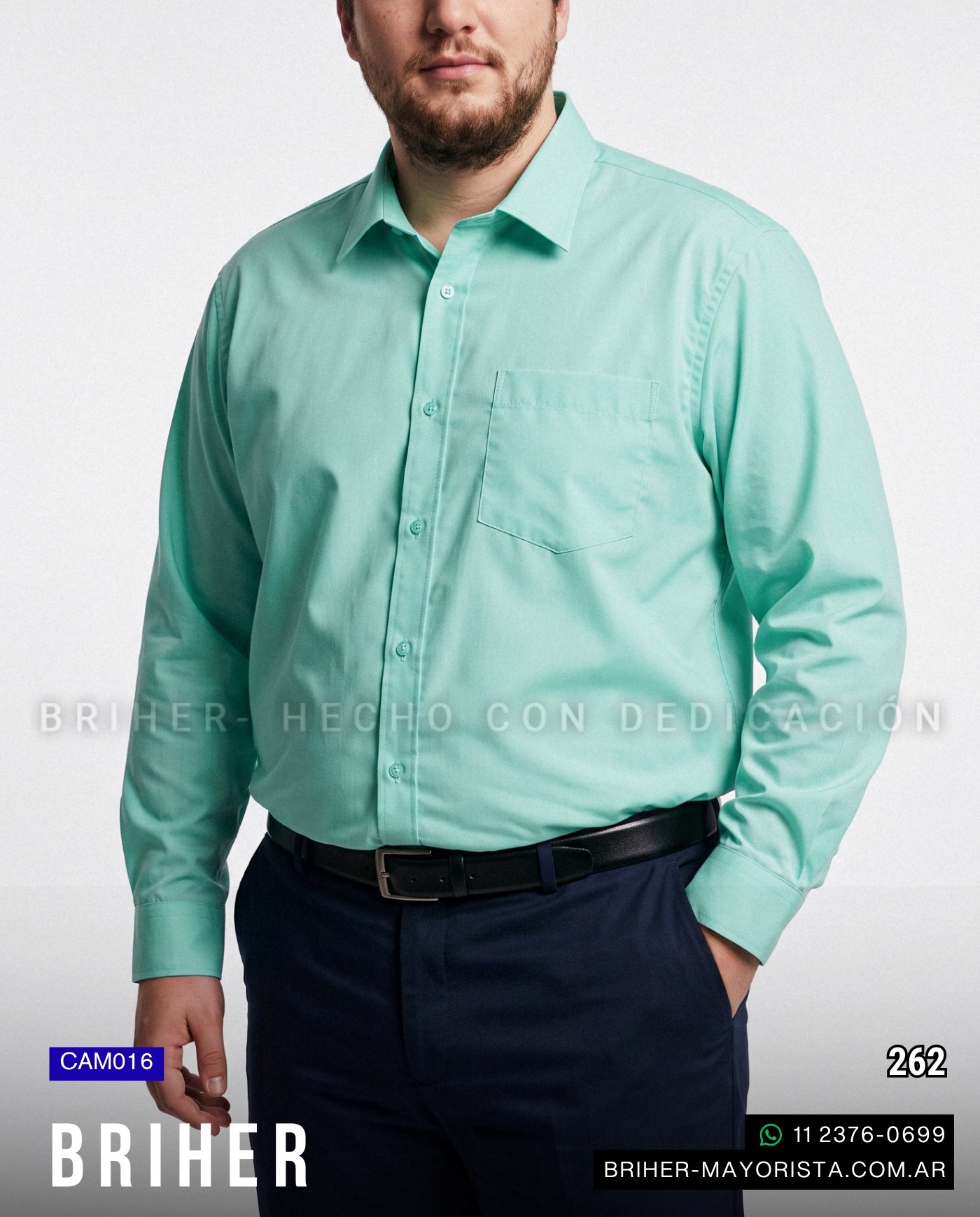 Camisa de Vestir Talles Especiales - Imagen 9