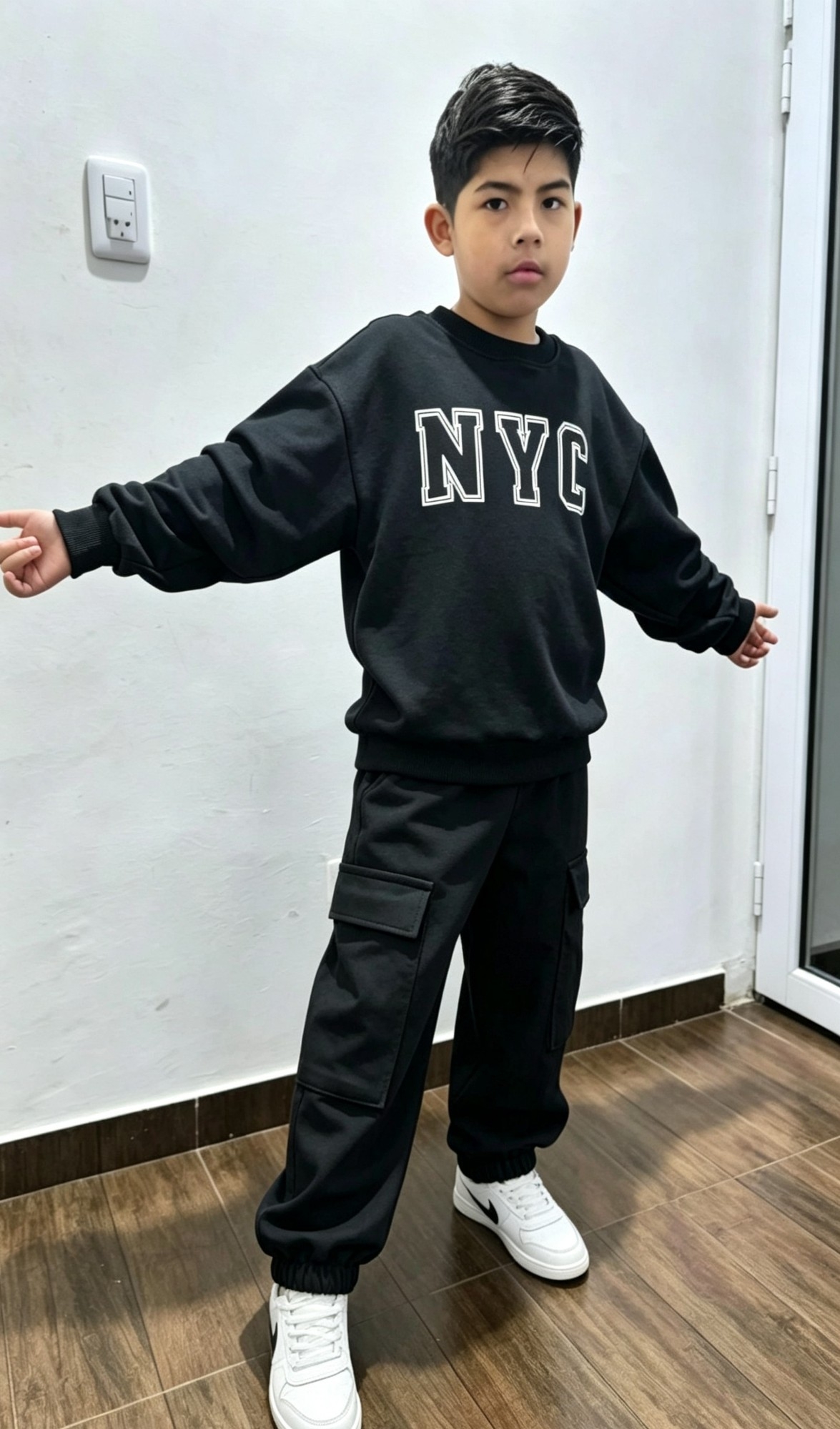 Jogger Cargo Unisex (rústico Peinado Liviano) - Imagen 2