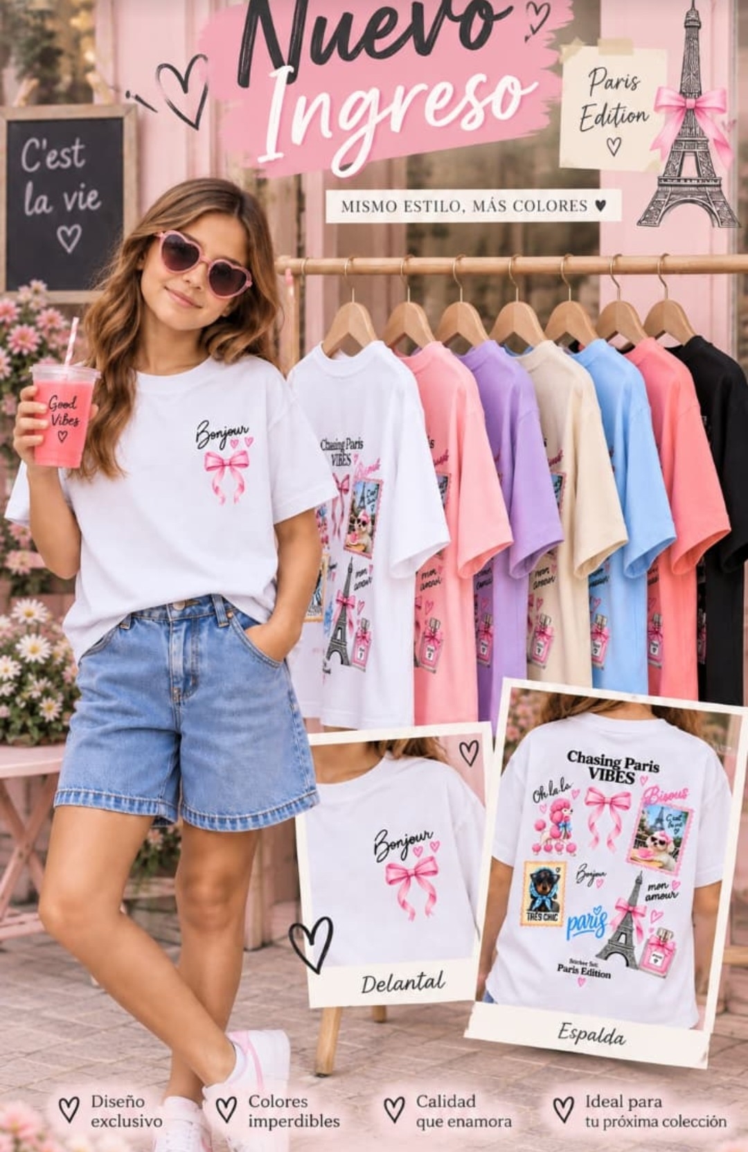 Remera Oversaid de Nena Paris - Imagen 4