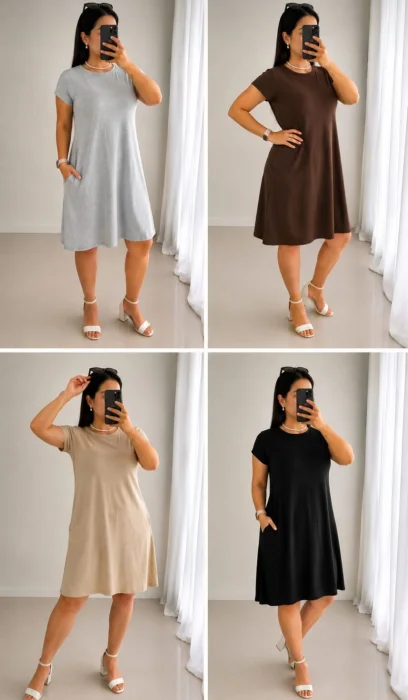 Vestido de Morley Corto.