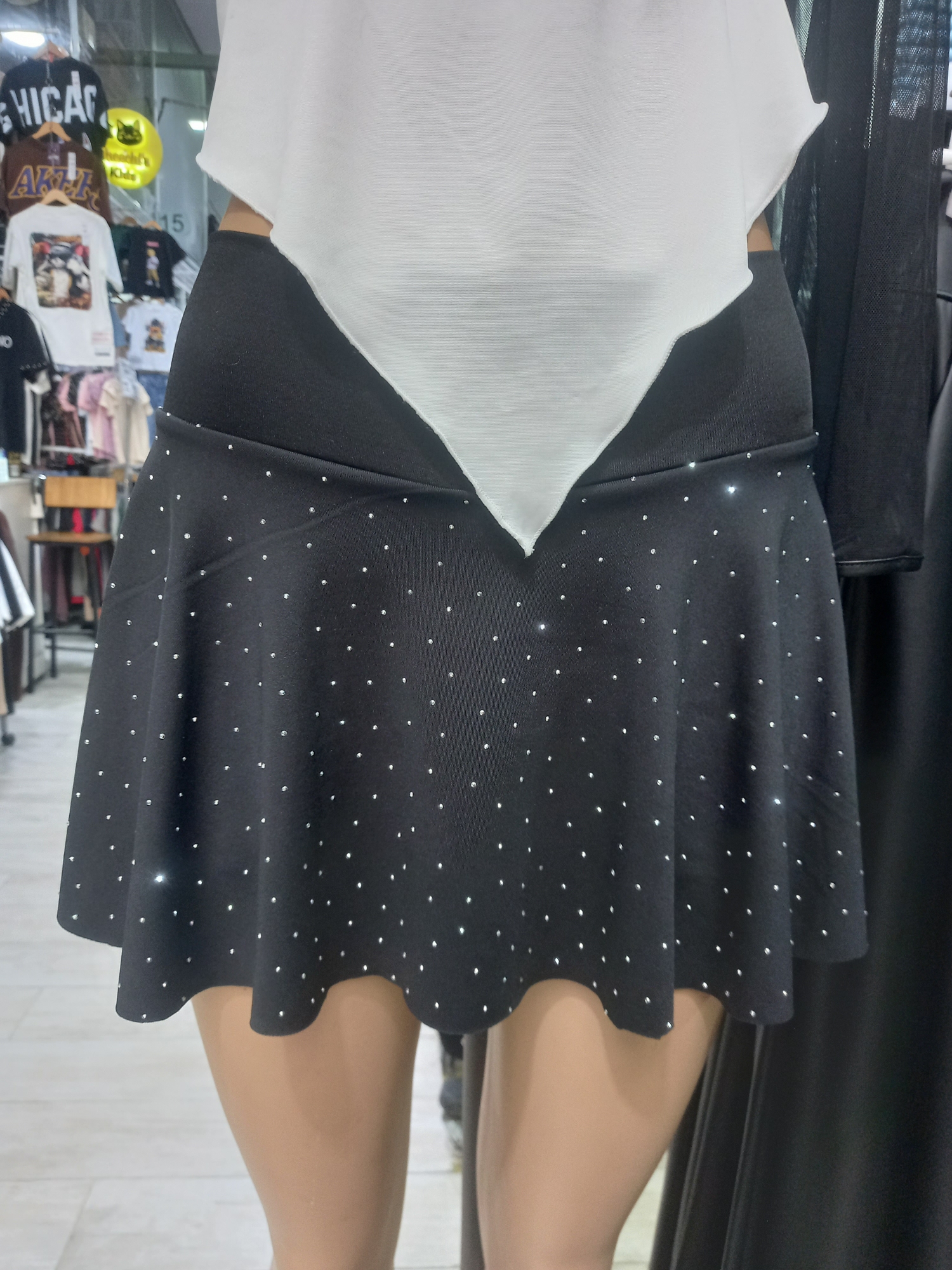 Short Pollera con Stras - Imagen 2