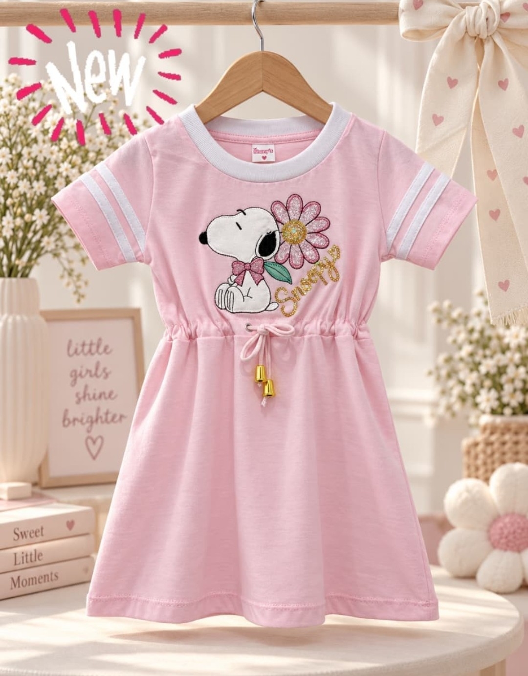 Vestido de Snoopy Bordado  Nenas - Imagen 7