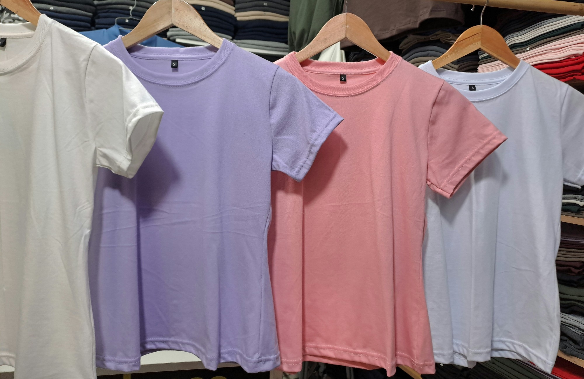 Remera Dama, Algodón Peinado - Imagen 3