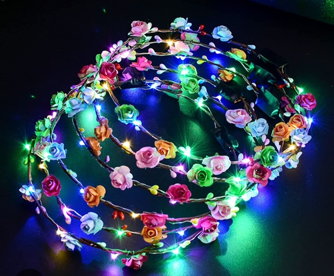 Corona de Flores Luminosa - Imagen 3