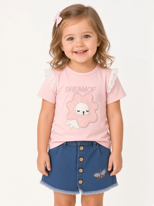 Conjunto Rosa Importado