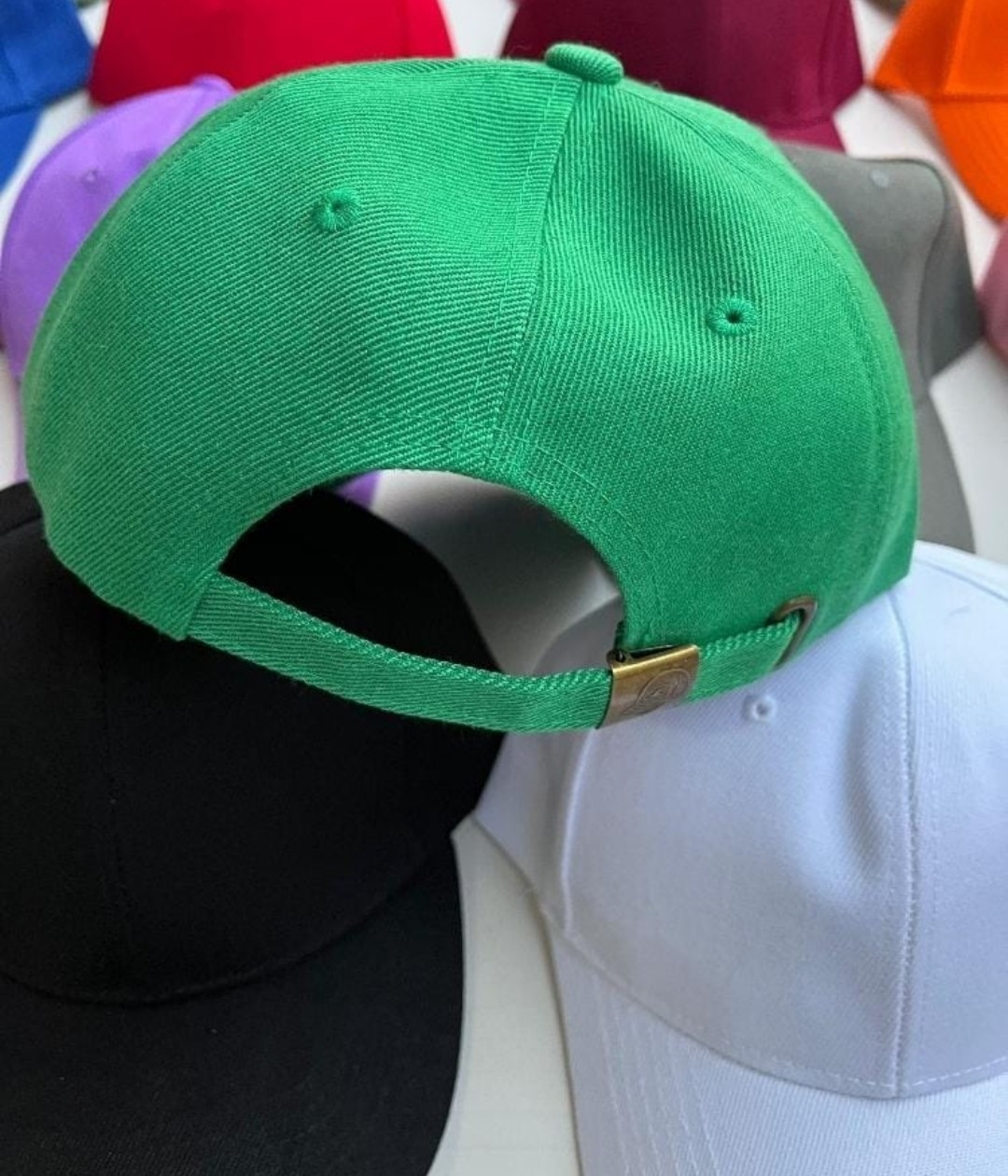 Gorras Lisas de Gabardina Premium Niños - Imagen 2