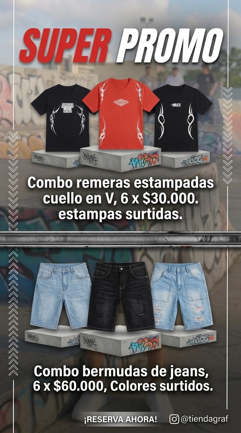 Pack por 6 Remeras - Imagen 5