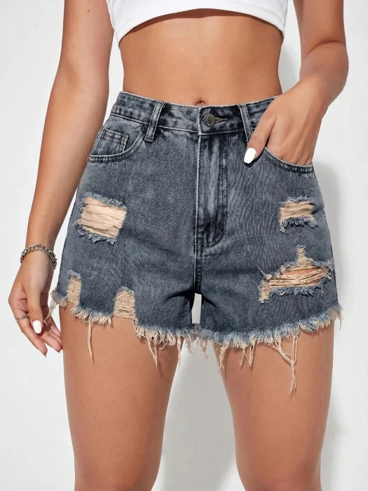 Short Jeans Mom Tendencia