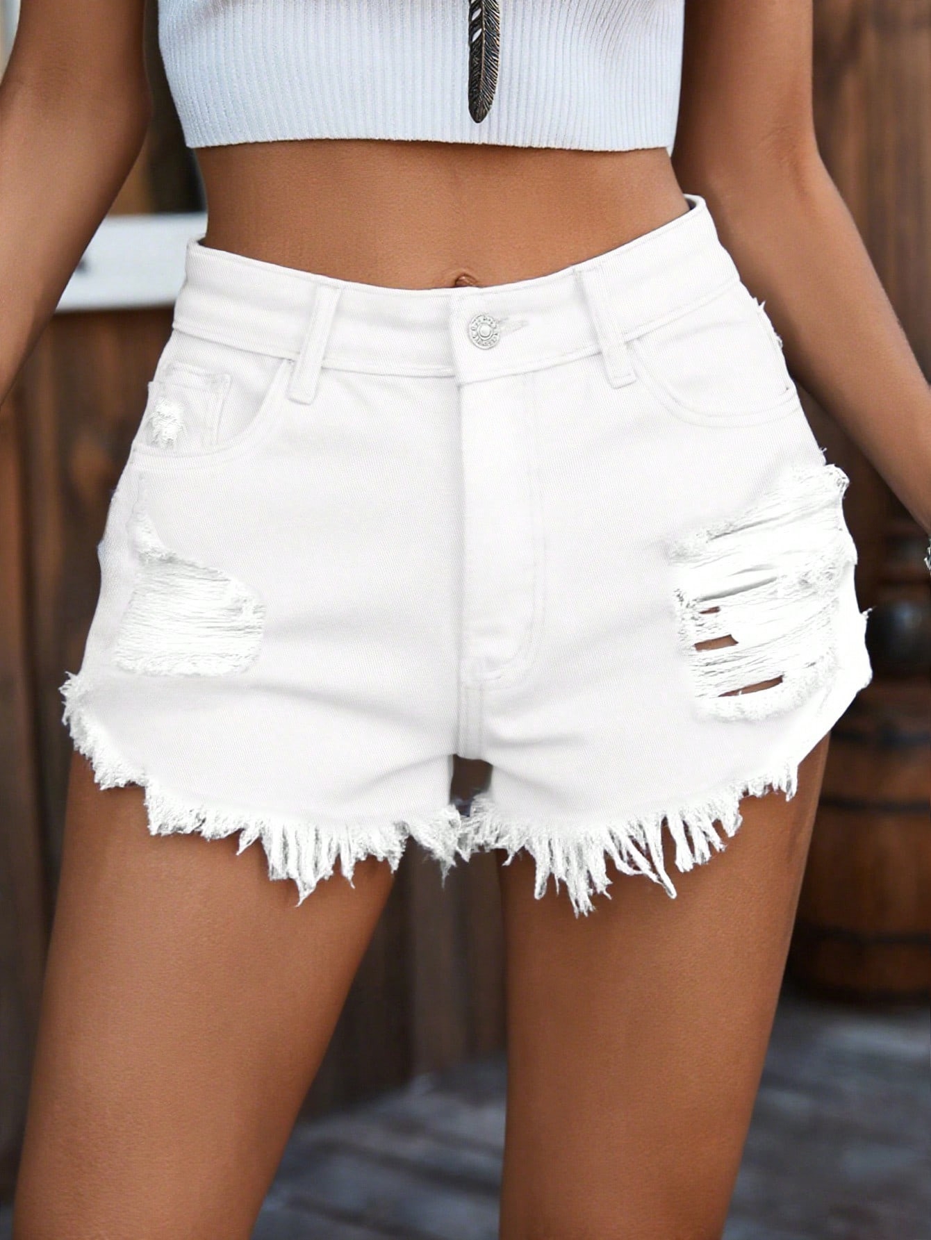 Short Jeans Mom Tendencia - Imagen 6