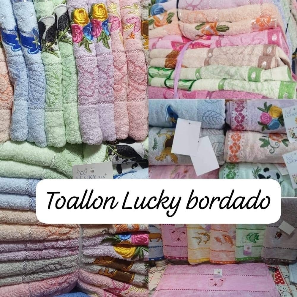 Toallon Bordado Lucky - Imagen 5