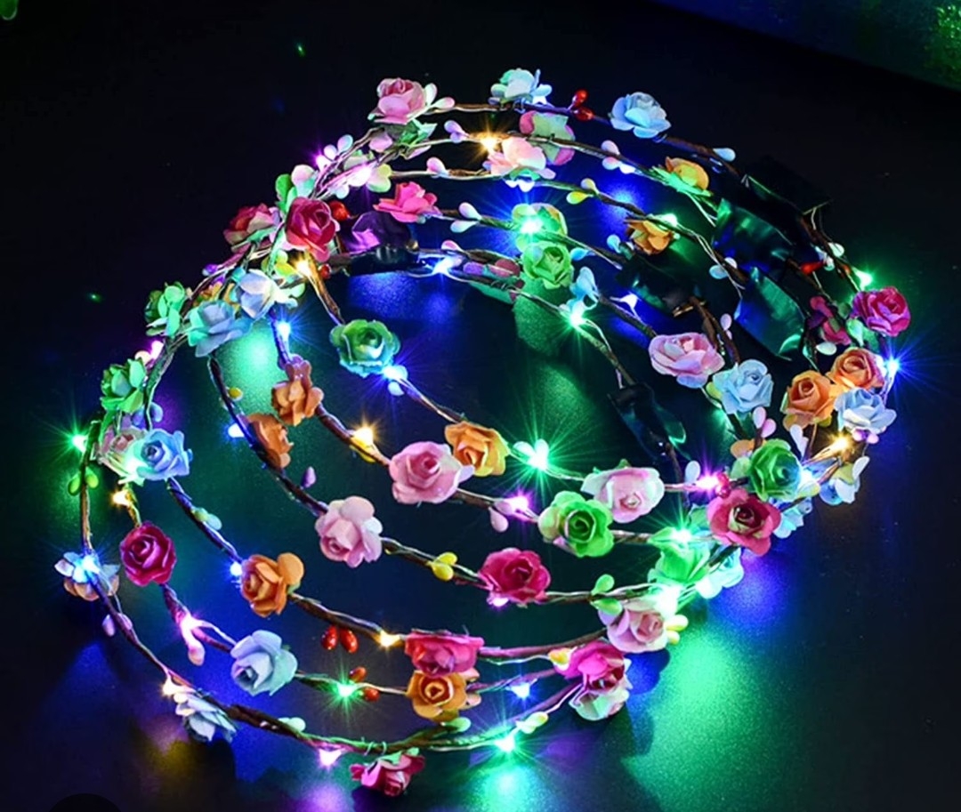 Corona de Flores Luminosa - Imagen 3