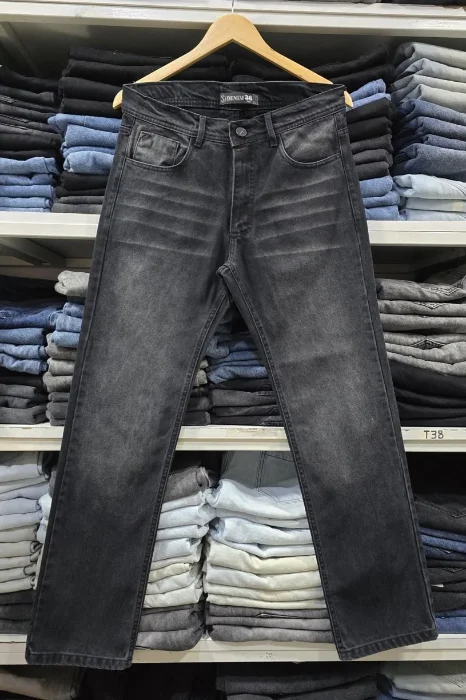 Pantalón Mom Clásico Negro Stone Localizado + Bigote