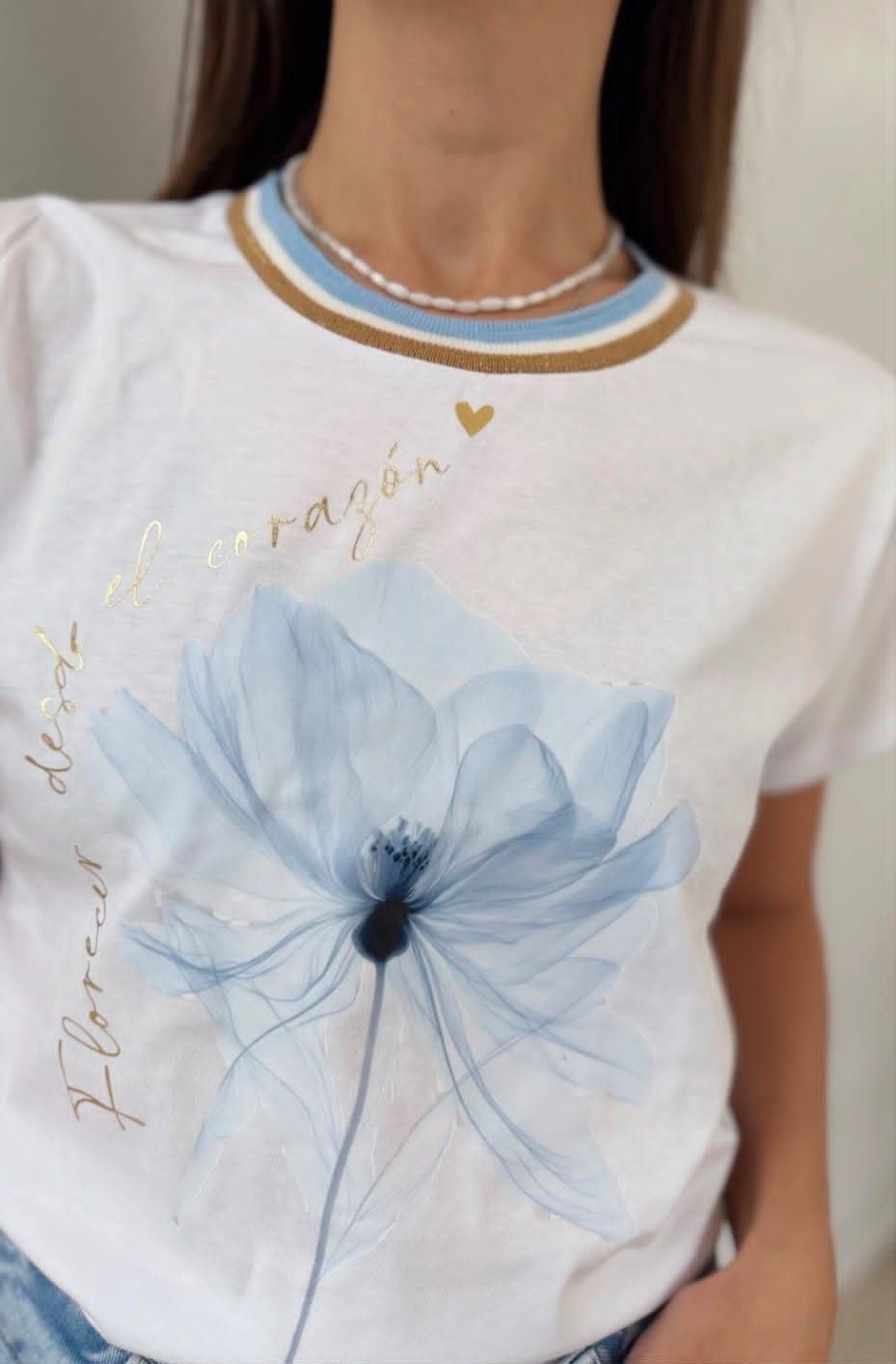 Remera Cuello Tejido - Imagen 5