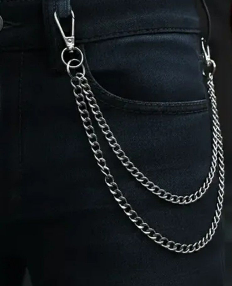 Cadena para Jean de Doble y de 1 de Acero y de Metal - Imagen 2