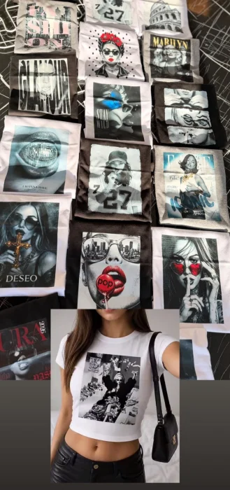 Baby Tee Estampadas