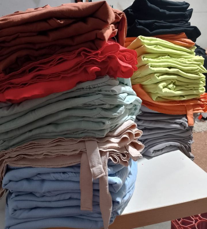 Vestidos de Lino Cruzado - Imagen 4