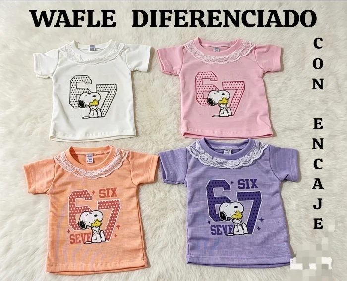 Wafle Diferenciado con Encaje