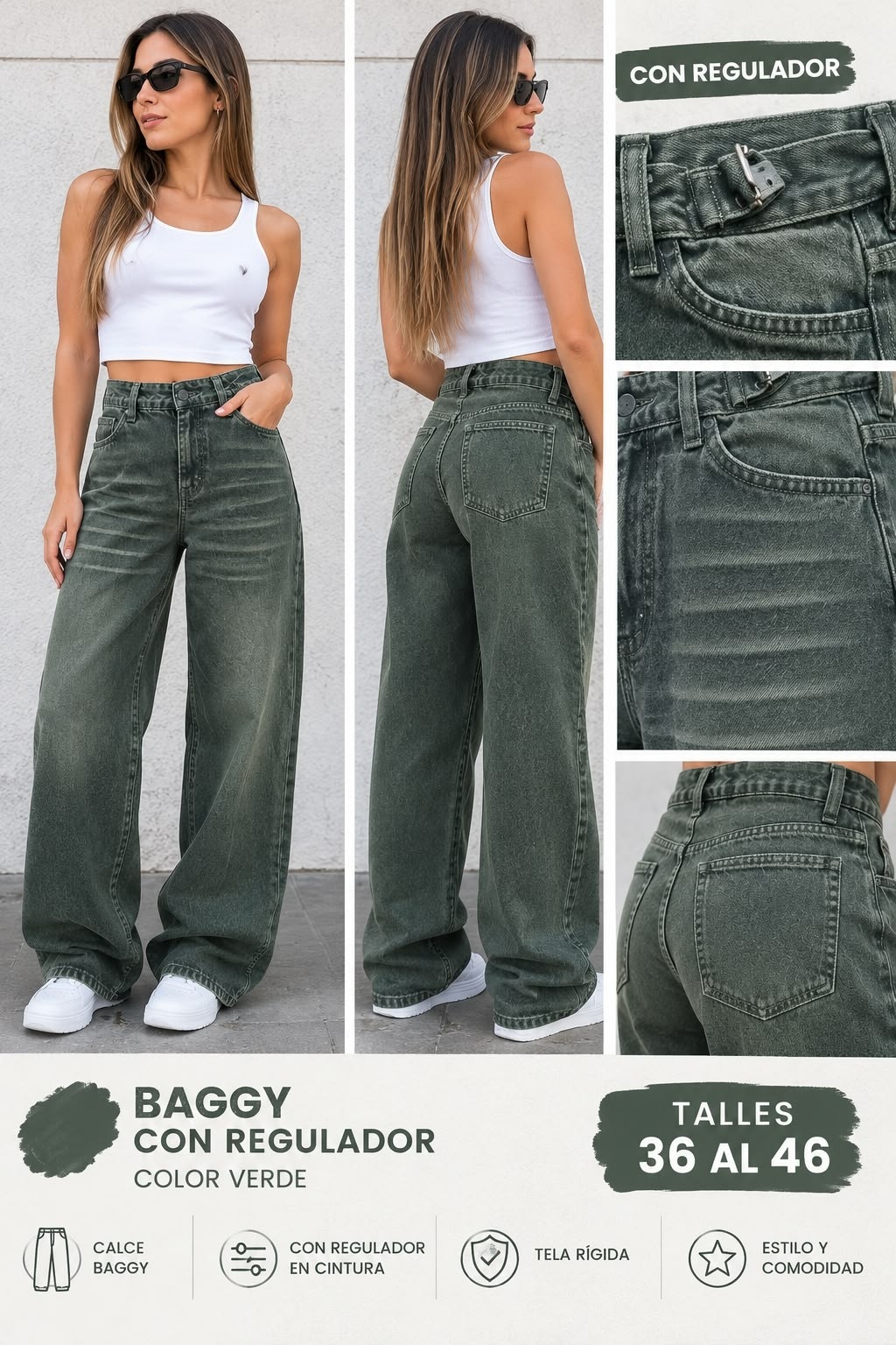 Baggy con Regulador - Imagen 3