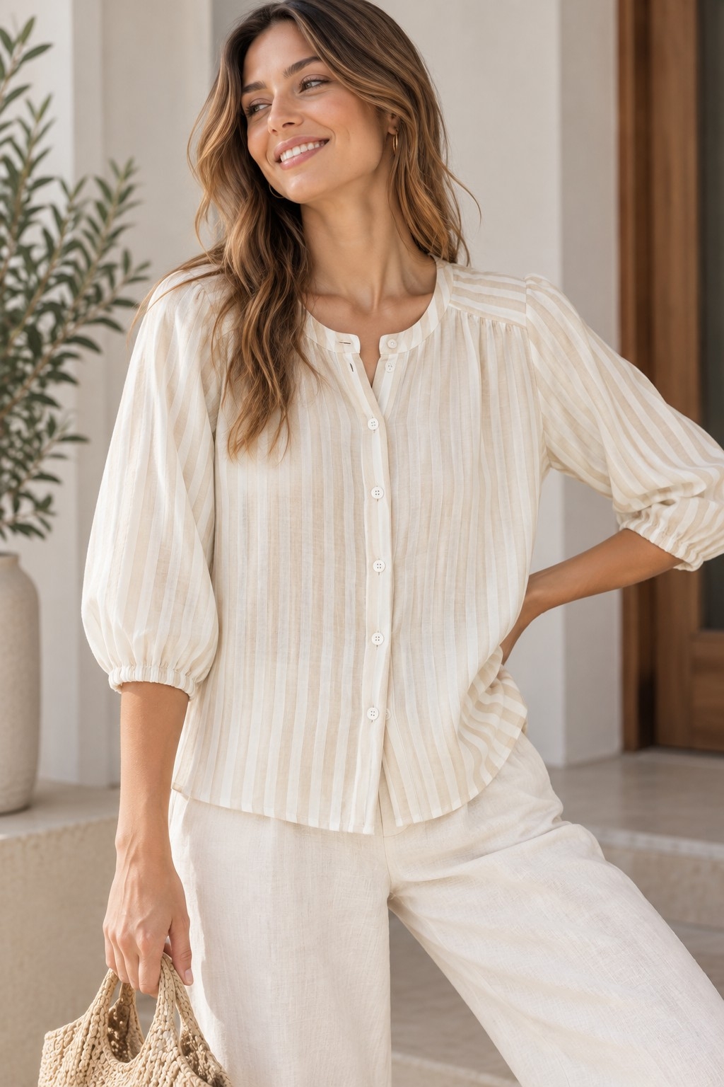 Blusa de Lino - Imagen 2