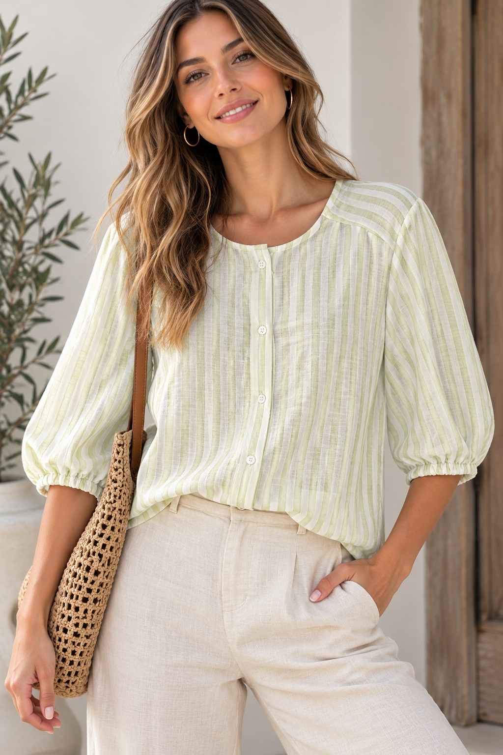 Blusa de Lino - Imagen 3