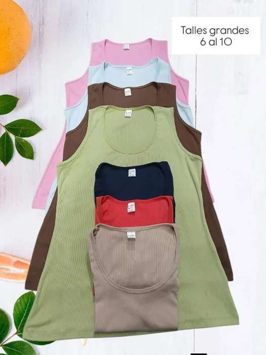 Musculosa Morley Talles Grandes