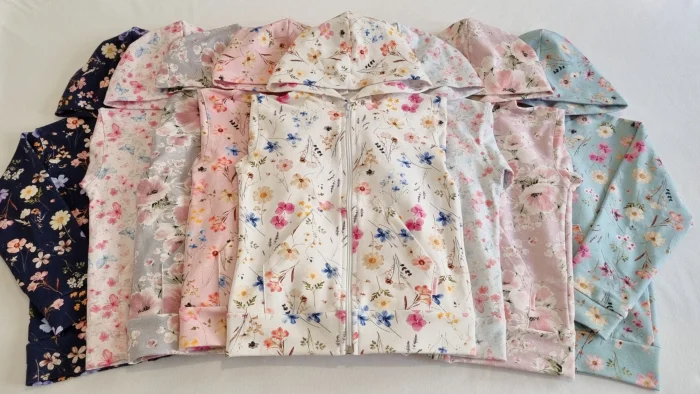 Camperas Rústicas Peinado con Lycra para Niñas
