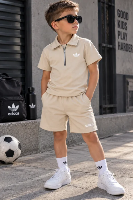 Conjunto Adidas Modelo Benicio   Tela Importada Terry Loop