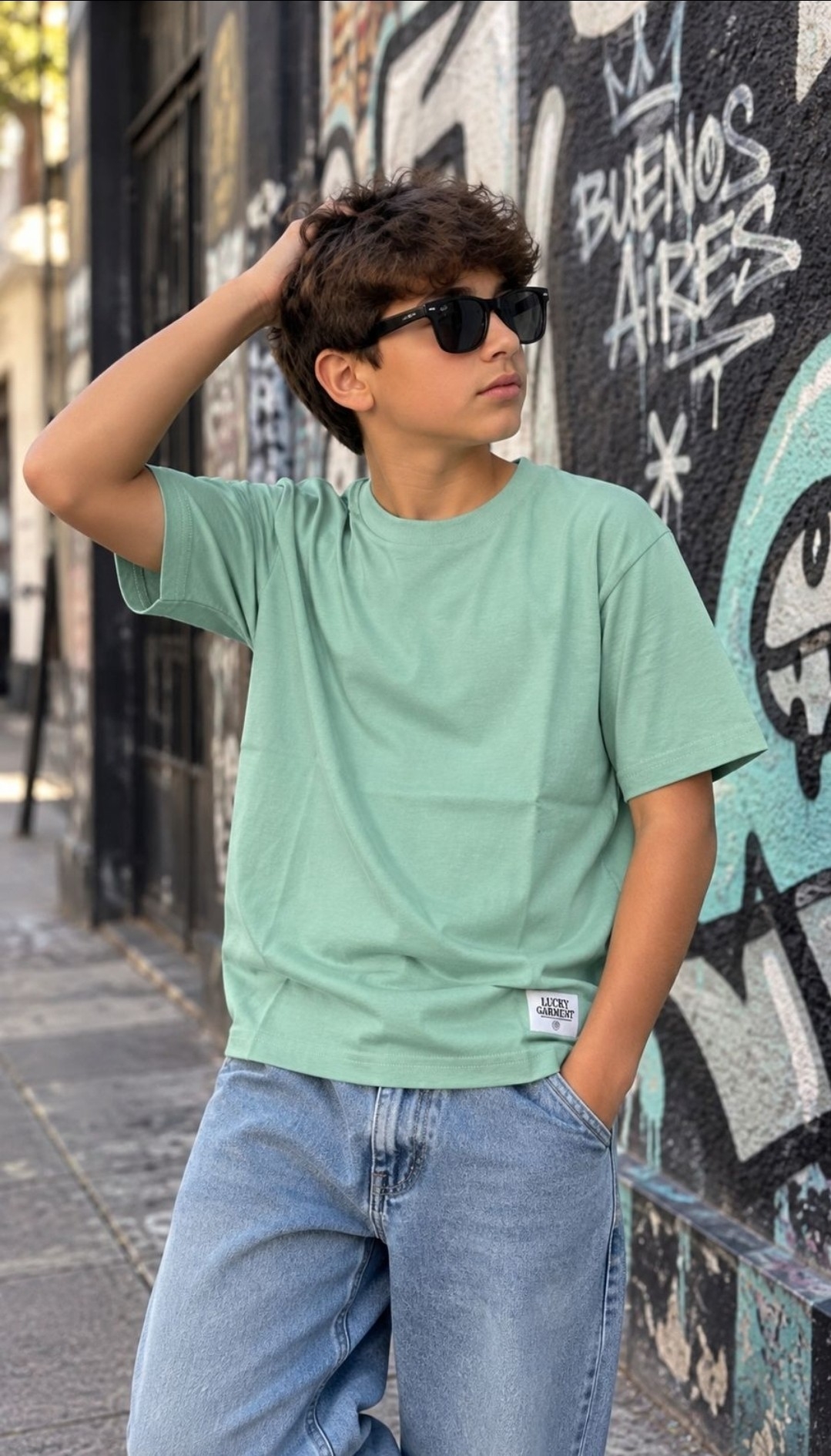 Remeras Oversize Clásico para Nene. - Imagen 2
