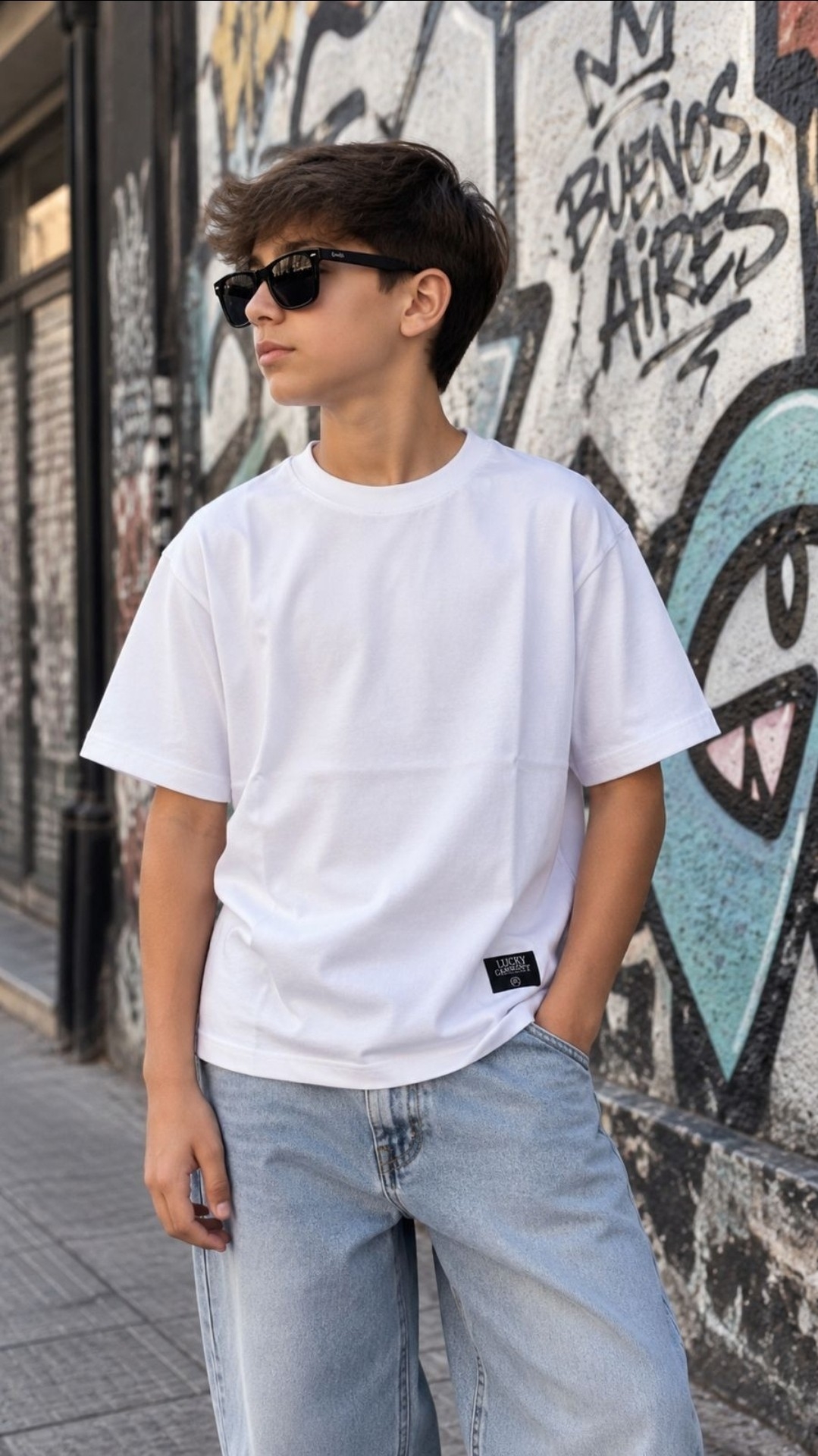 Remeras Oversize Clásico para Nene. - Imagen 3
