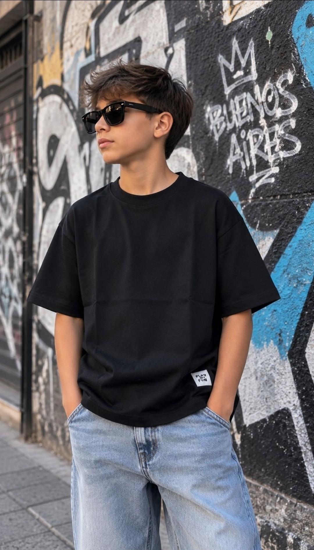 Remeras Oversize Clásico para Nene. - Imagen 4