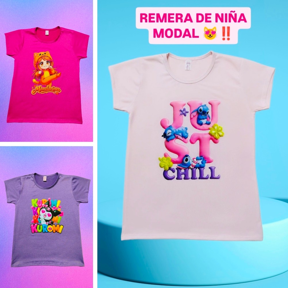 Remeras de Modal (nena) - Imagen 2