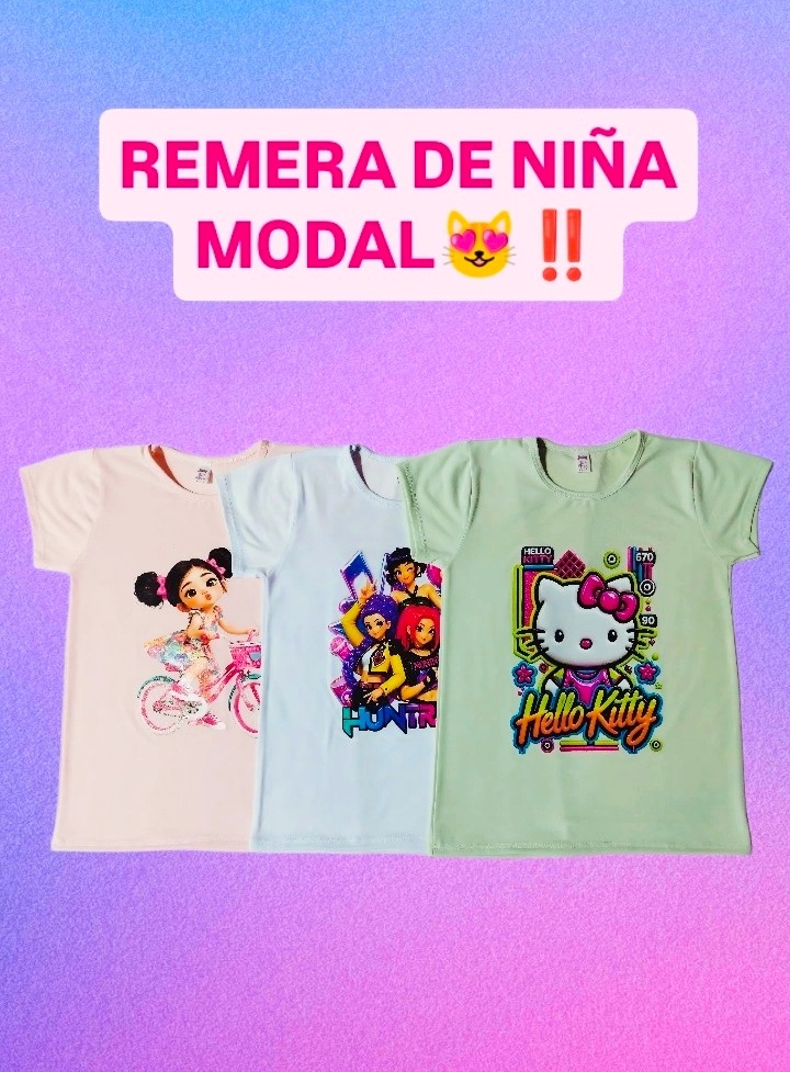 Remeras de Modal (nena) - Imagen 3