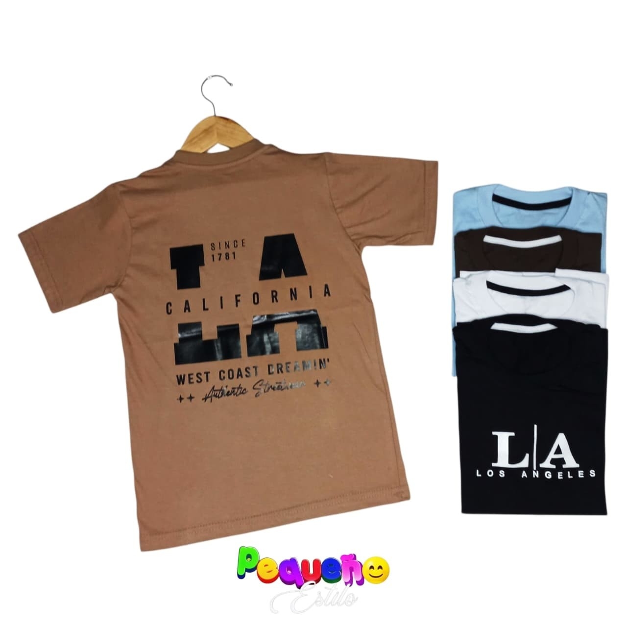 Remeras de Niño Doble Estampado - Imagen 2