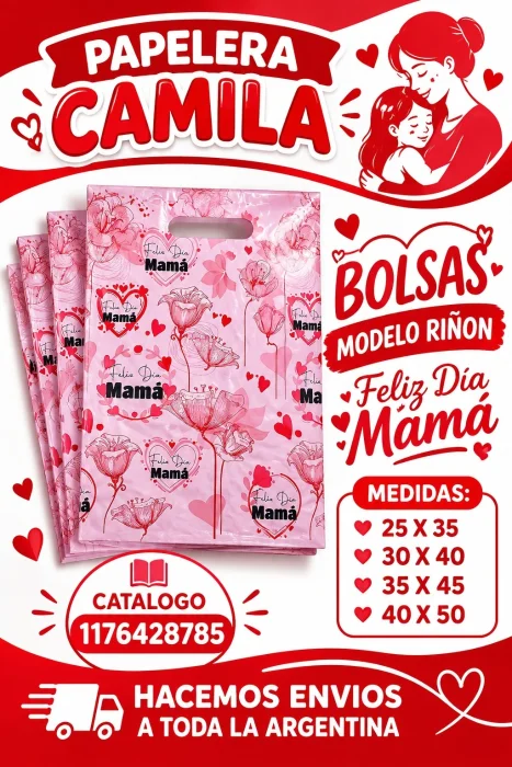 Bolsas Riñon Feliz Dia Mamá