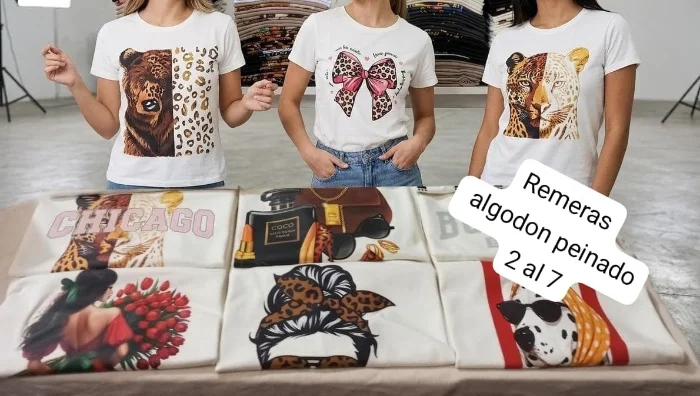 Remera 2 al 7 Algodon Peinado