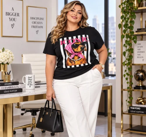 Remera Estampada Modal Soft Talle Especial
