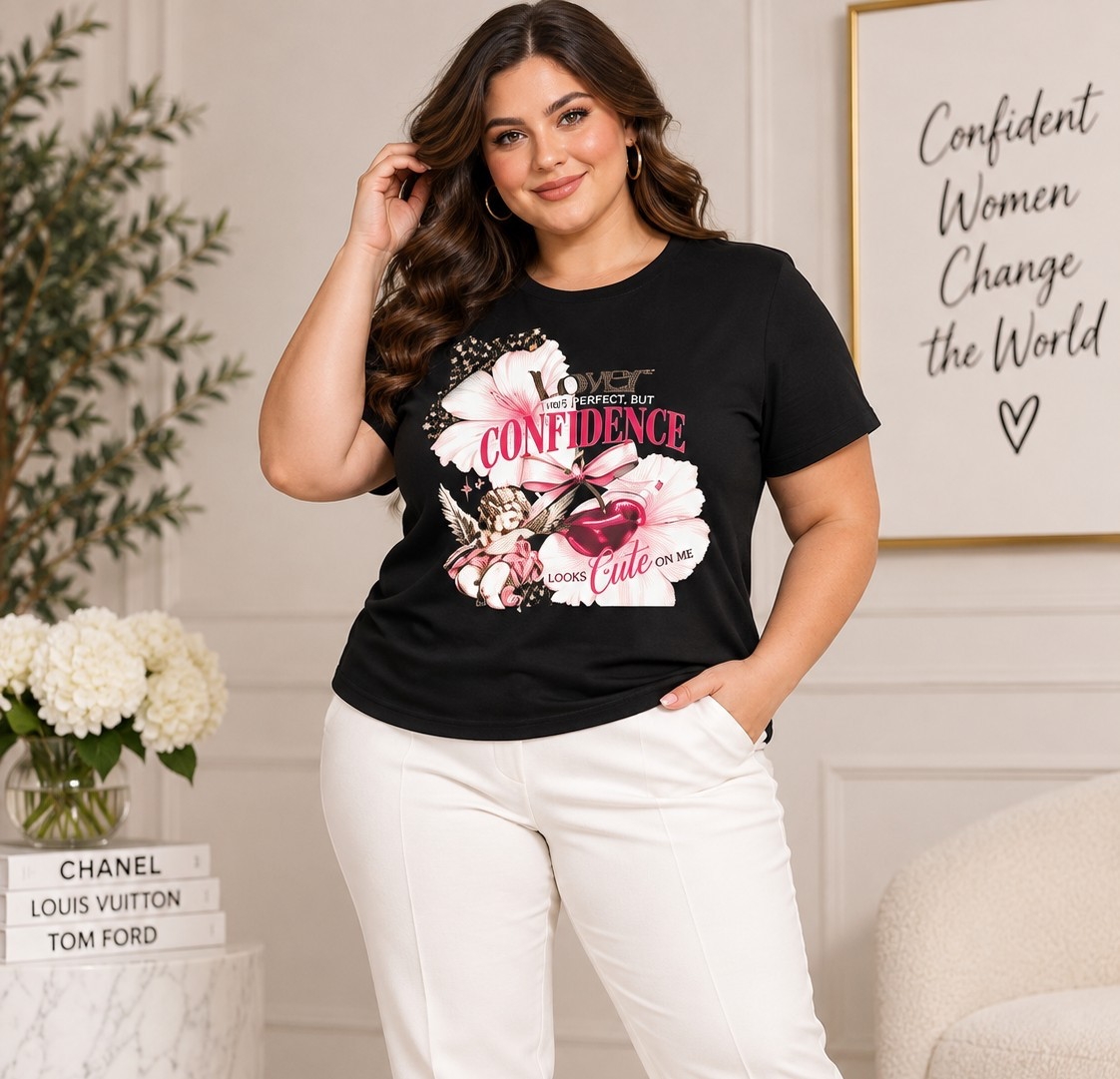 Remera Estampada Modal Soft Talle Especial - Imagen 5